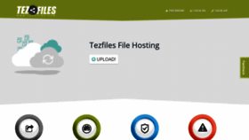 What Tezfiles.com website looked like in 2019 (5 years ago)