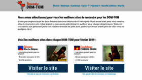 What Topdomtom.com website looked like in 2019 (5 years ago)