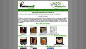 What Timberwolfgroup.com website looked like in 2019 (5 years ago)
