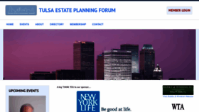 What Tulsaepf.org website looked like in 2019 (5 years ago)