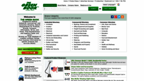 What Thegreenbook.com website looked like in 2019 (5 years ago)