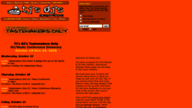 What Tjsdjs.com website looked like in 2019 (5 years ago)