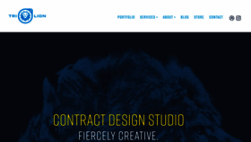 What Trilionstudios.com website looked like in 2019 (5 years ago)