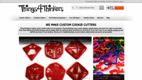 What Things4thinkers.com website looked like in 2019 (5 years ago)
