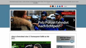 What Tierschutzbuero.de website looked like in 2019 (5 years ago)