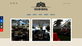 What Taylorrentalcfl.com website looked like in 2019 (5 years ago)