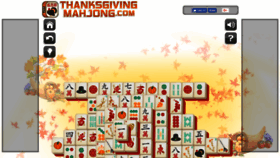What Thanksgivingmahjong.com website looked like in 2019 (5 years ago)