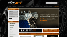 What Toyotatruckengine.com website looked like in 2019 (5 years ago)