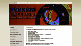 What Tesneni-polanka.cz website looked like in 2019 (5 years ago)