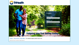 What Trihealthcorporatewellness.com website looked like in 2019 (5 years ago)