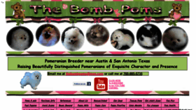 What Thebombpoms.com website looked like in 2019 (5 years ago)