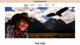 What Tedvigil.com website looked like in 2019 (5 years ago)