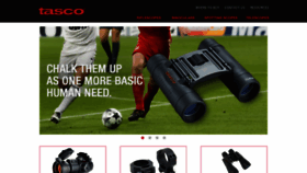 What Tasco.com website looked like in 2019 (5 years ago)