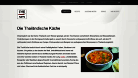 What Thairezepte.com website looked like in 2019 (5 years ago)