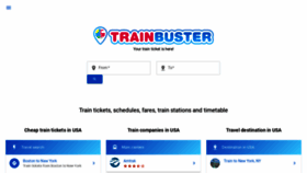 What Trainbuster.com website looked like in 2019 (5 years ago)