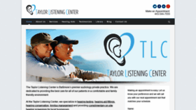 What Taylorlisteningcenter.com website looked like in 2019 (5 years ago)