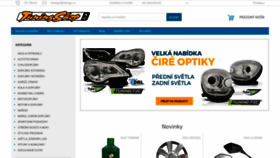 What Tuningshop.cz website looked like in 2019 (5 years ago)