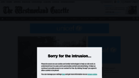 What Thewestmorlandgazette.co.uk website looked like in 2019 (5 years ago)