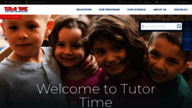 What Tutortime.com website looked like in 2019 (5 years ago)