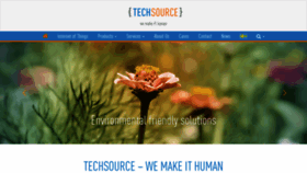 What Techsource.io website looked like in 2019 (5 years ago)