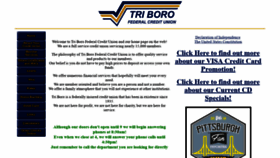 What Triboro-fcu.org website looked like in 2019 (5 years ago)