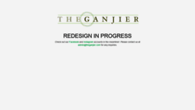 What Theganjier.com website looked like in 2019 (5 years ago)
