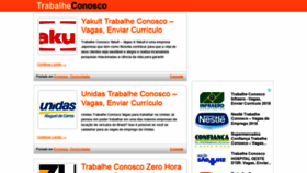 What Trabalheconosco.me website looked like in 2019 (5 years ago)