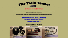 What Ttender.com website looked like in 2019 (5 years ago)