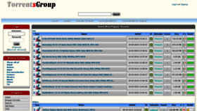 What Torrentsgroup.com website looked like in 2019 (5 years ago)