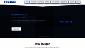 What Truxgo.com website looked like in 2019 (5 years ago)