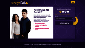 What Turkiyedate.net website looked like in 2019 (5 years ago)