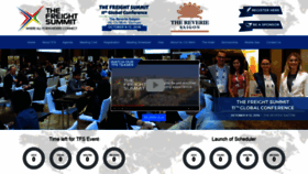 What Thefreightsummit.com website looked like in 2019 (5 years ago)