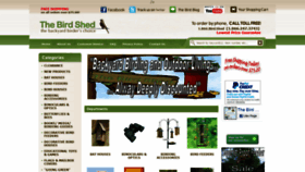 What Thebirdshed.com website looked like in 2019 (5 years ago)