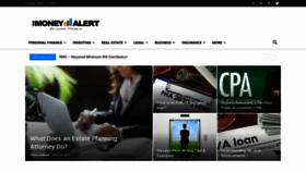 What Themoneyalert.com website looked like in 2019 (5 years ago)