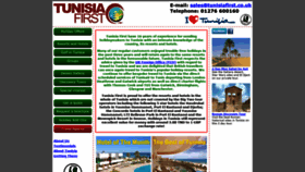 What Tunisiafirst.co.uk website looked like in 2019 (5 years ago)