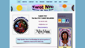 What Tarotnyc.com website looked like in 2019 (5 years ago)