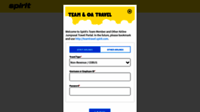 What Teamtravel.spirit.com website looked like in 2019 (5 years ago)