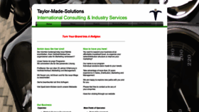 What Taylor-made-solutions.com website looked like in 2019 (5 years ago)