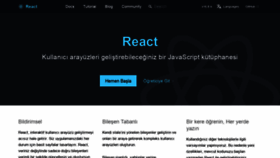 What Tr.reactjs.org website looked like in 2019 (5 years ago)