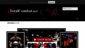 What Totalcombat.net website looked like in 2019 (5 years ago)