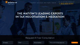 What Taxresolution.com website looked like in 2019 (5 years ago)