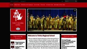 What Trinityregional.org website looked like in 2019 (5 years ago)
