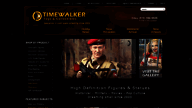 What Timewalkertoys.com website looked like in 2019 (5 years ago)