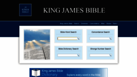 What Thekingsbible.com website looked like in 2019 (5 years ago)