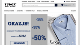 What Tudor-koszule.pl website looked like in 2019 (5 years ago)
