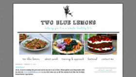 What Twobluelemons.com website looked like in 2019 (5 years ago)