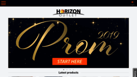 What Thehorizonoutlet.com website looked like in 2019 (5 years ago)