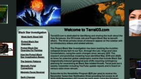 What Terral03.com website looked like in 2019 (5 years ago)