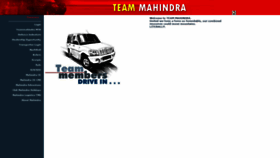 What Teammahindra.com website looked like in 2019 (5 years ago)