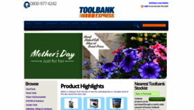 What Toolbank.com website looked like in 2019 (5 years ago)